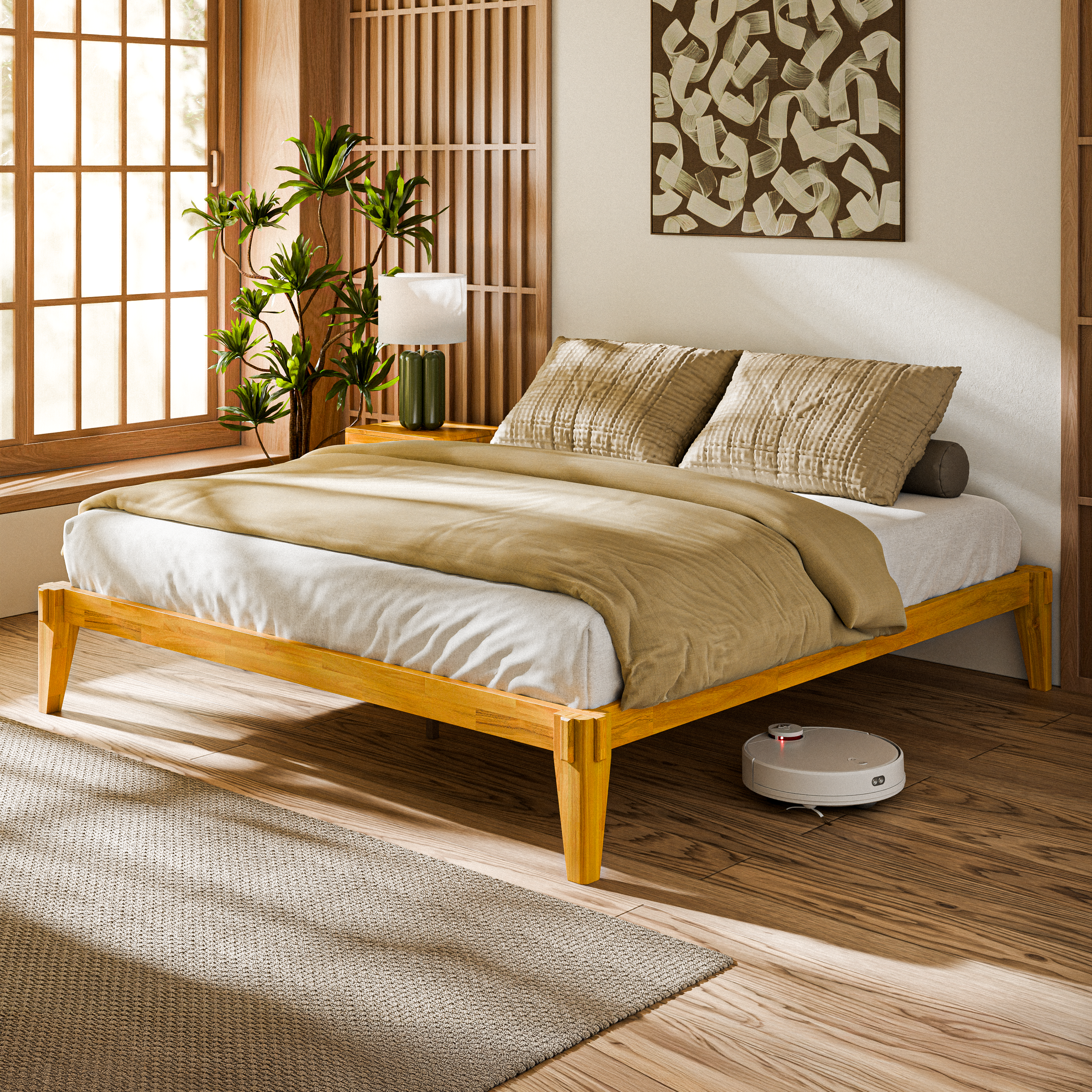 Bed Frame without Headboard