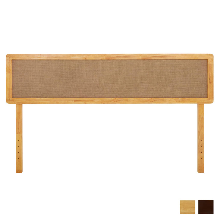 Nipe king bed headboard for a bed frame setup