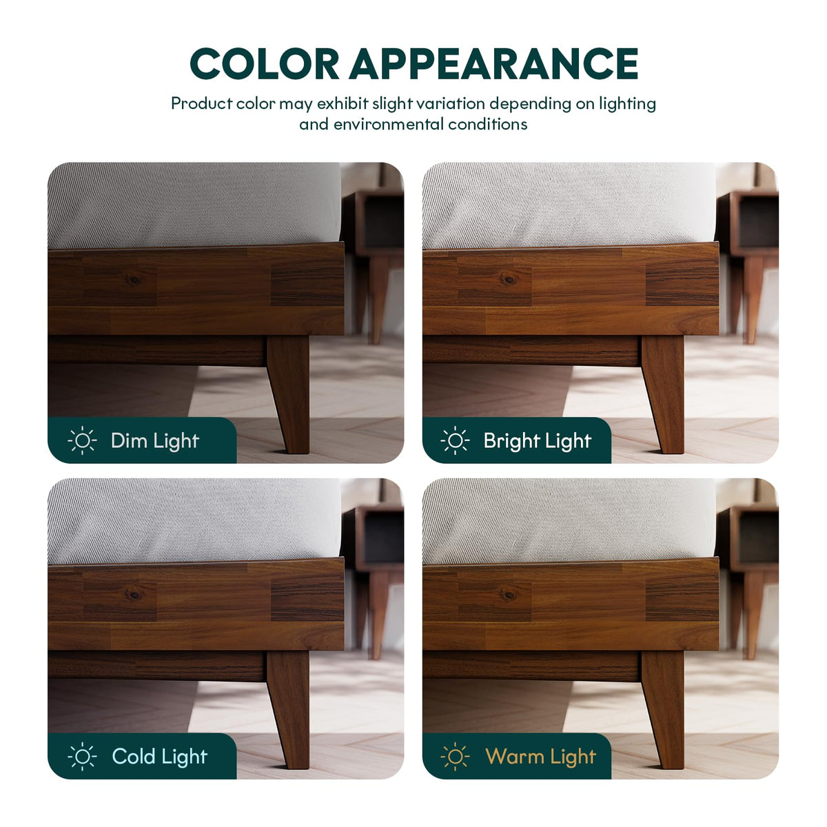 Catherine king platform bed frame with dark chocolate finish for everyday bedroom use