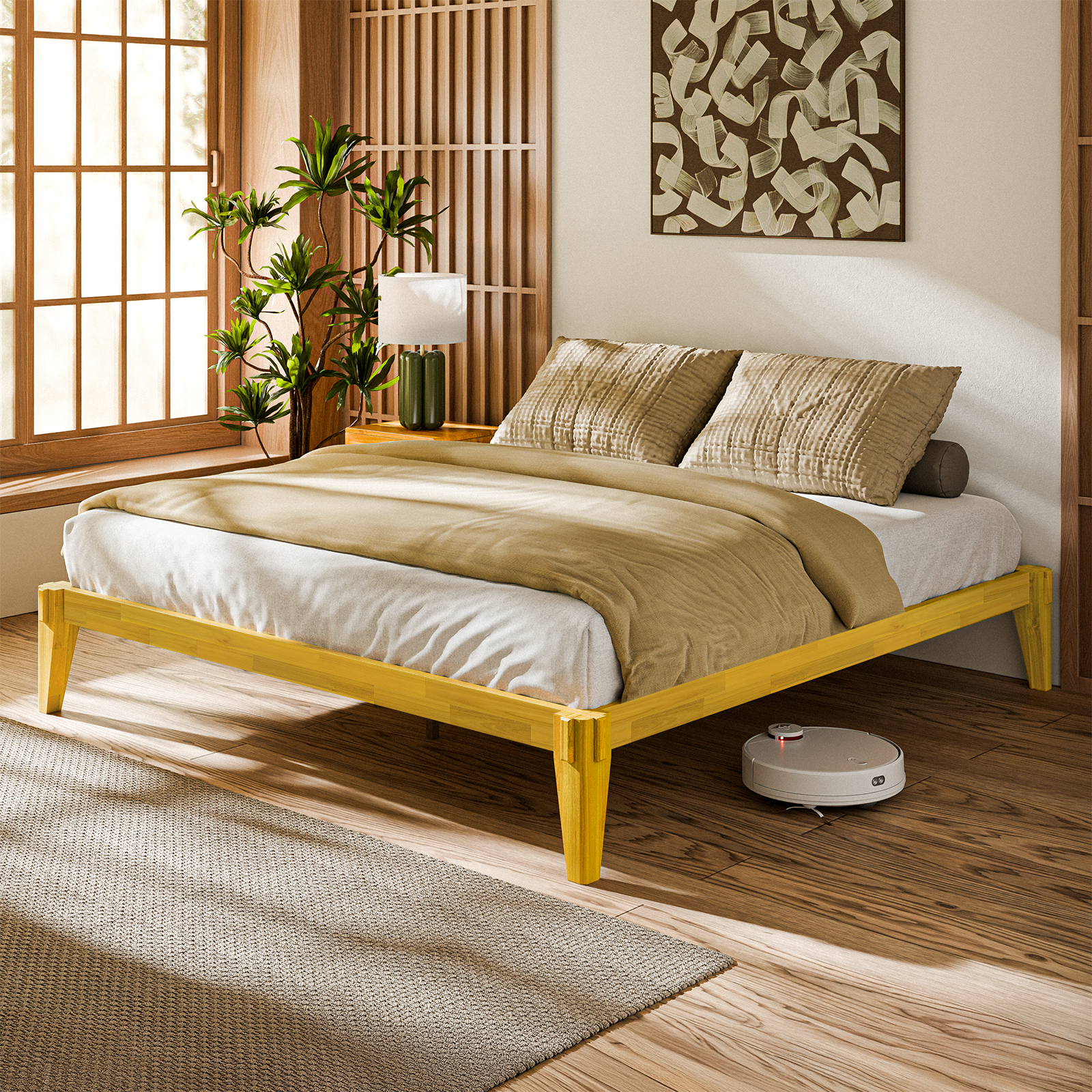 Bme Chalipa 14” King Bed Frame