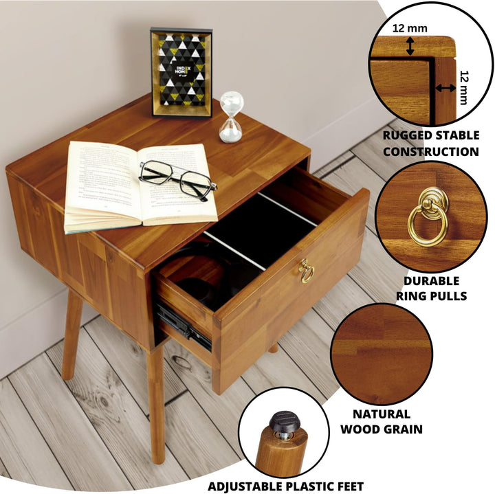 Wooden Nightstand