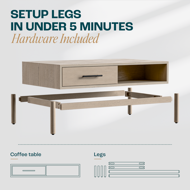 Wooden Nightstand